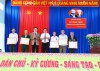 Đảng bộ xã Nam Dong tổ chức Lễ trao tặng Huy hiệu Đảng đợt 02/9/2020